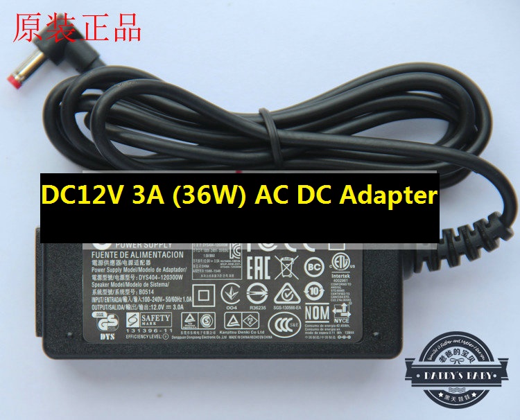 *Brand NEW*DC12V 3A (36W) DYS404-120300W AC DC Adapter POWER SUPPLY